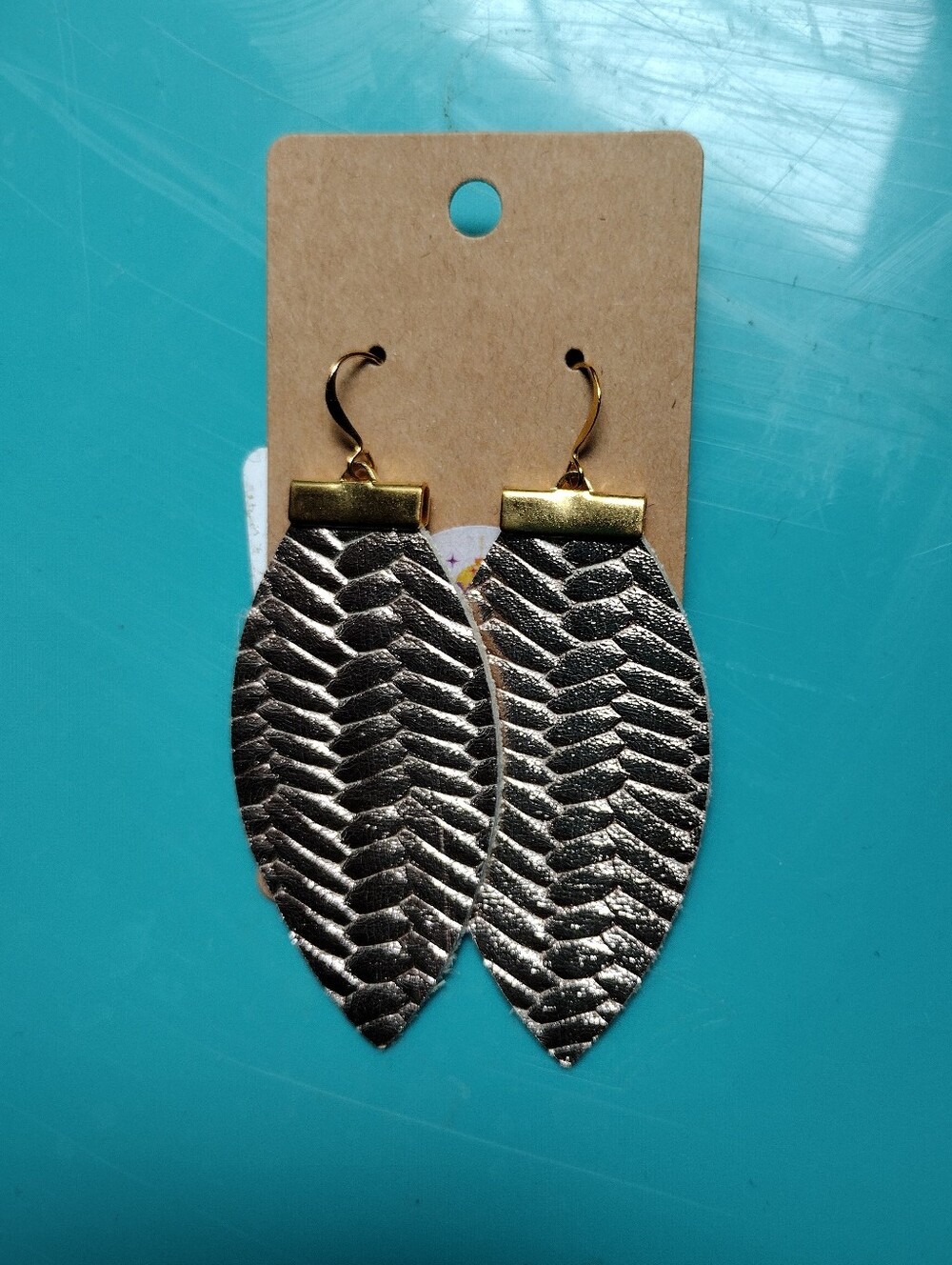 Rose Gold Lightweight Dangle Earrings